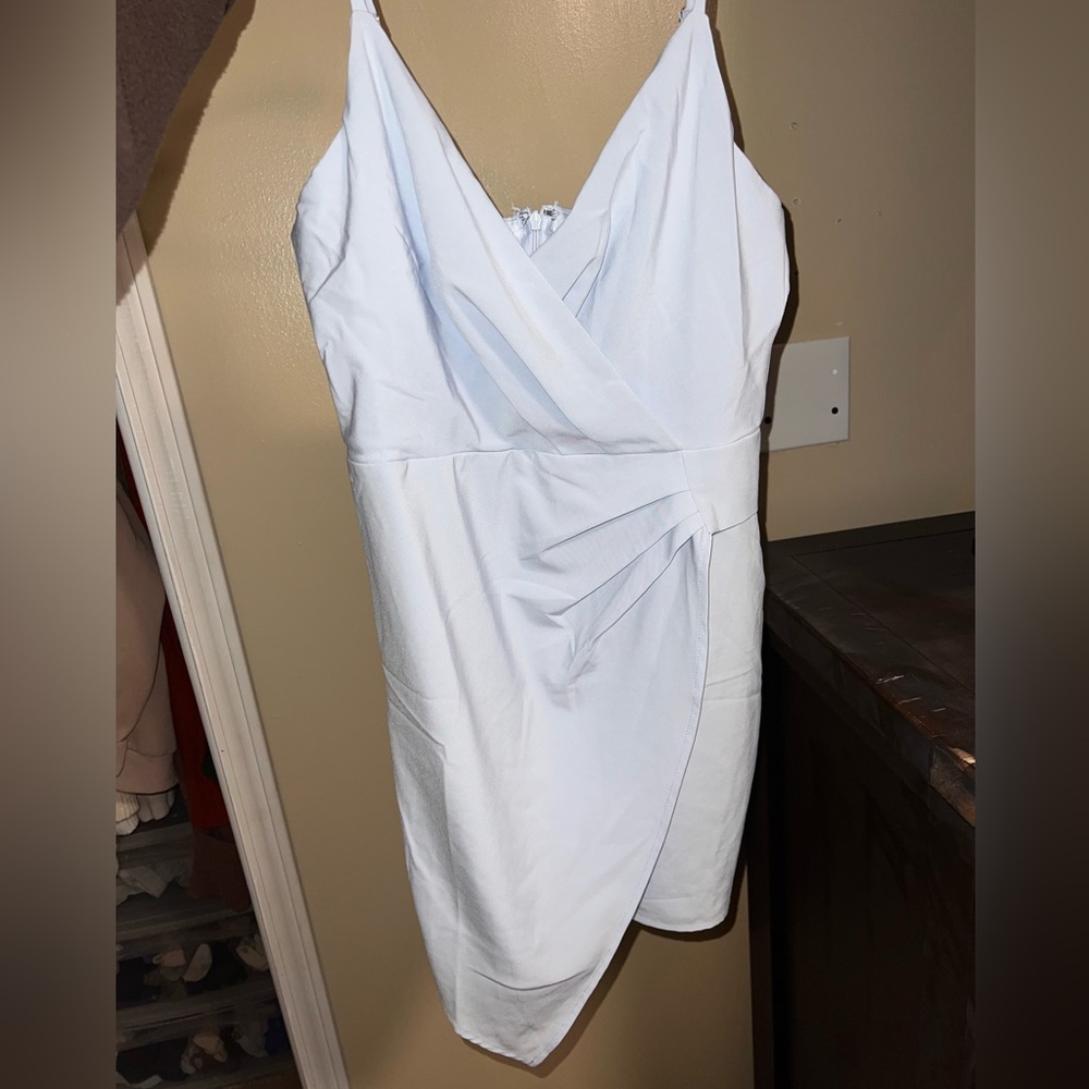 Blue Blush light blue mini dress - size medium